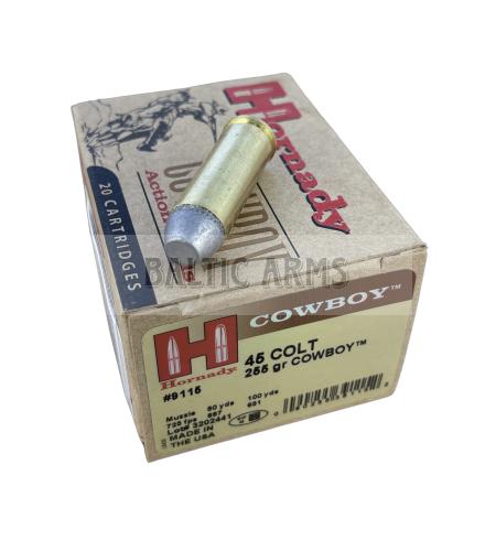 Hornady  .45 Long Colt 255 gr Cowboy (20 vnt.)